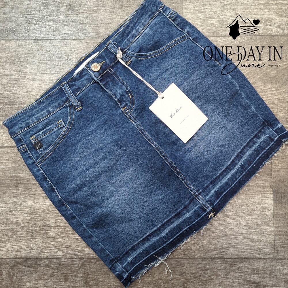 KanCan Juniors Denim Mini Skirt Size 3